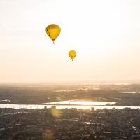 smiley luchtballon antwerpen